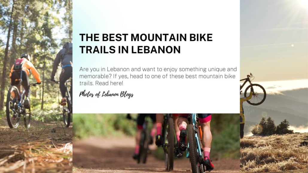 The best Mountain Bike trails in Lebanon