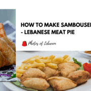How to make Sambousek - Lebanese Meat Pie