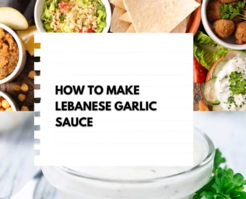 How to make Lebanese Garlic Sauce