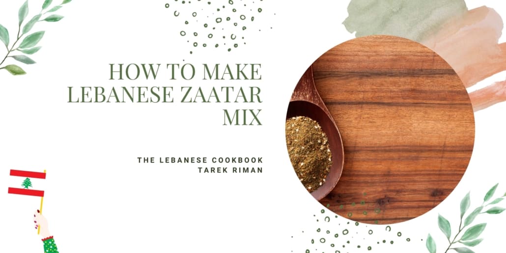 How to Make Lebanese Zaatar Mix
