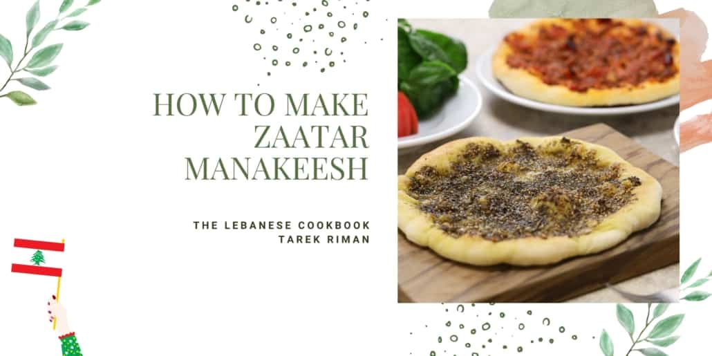How to make Zaatar Manakeesh