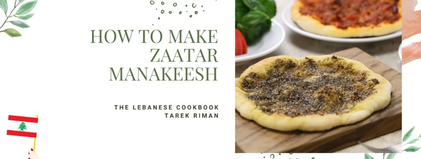How to make Zaatar Manakeesh