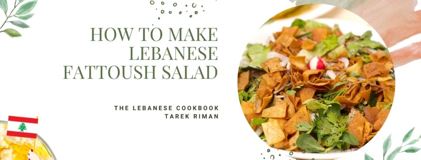 How to make Lebanese Fattoush Salad